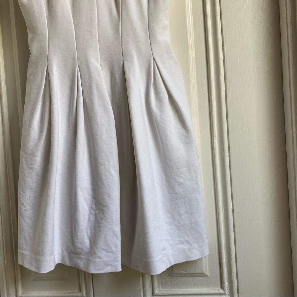 Banana Republic White Sleeveless Bubble Dress - Picture 8 of 13